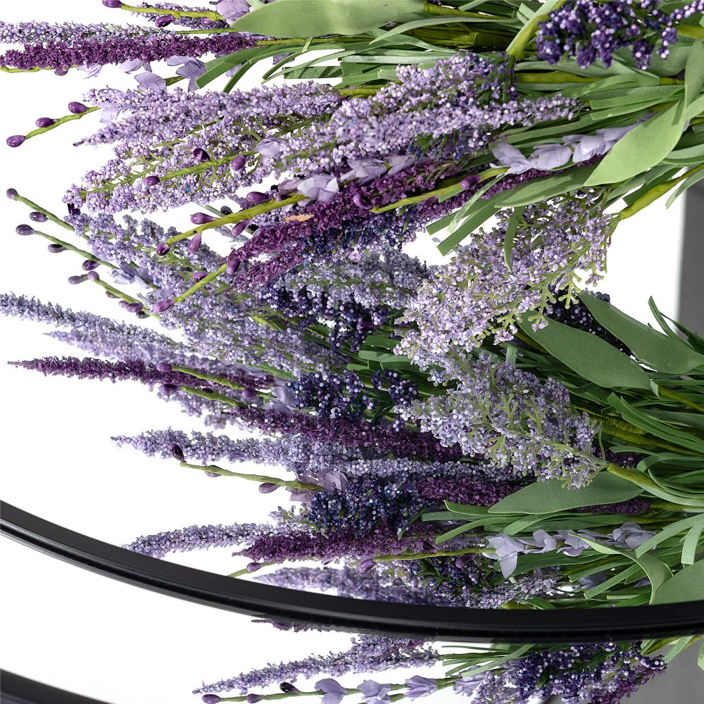 Metal 2L-Arched Window Mirror