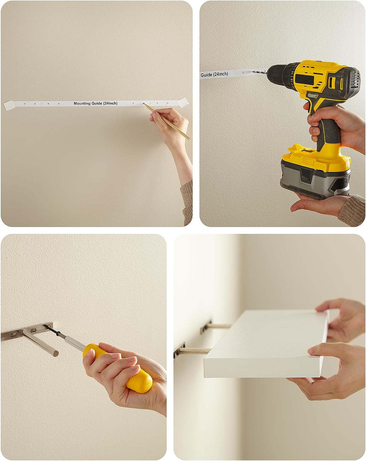 Morden Floating Shelves