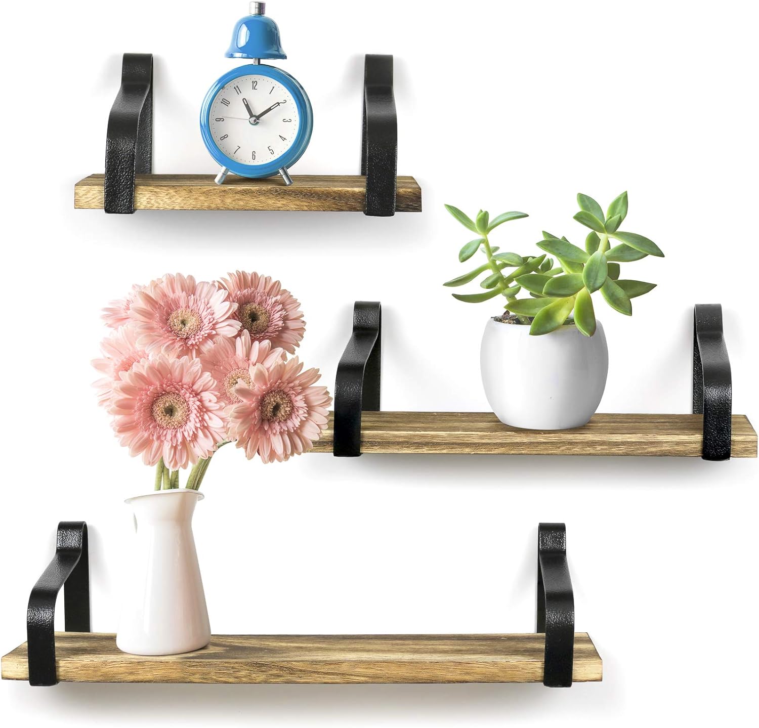 Rustic Floating Shelves