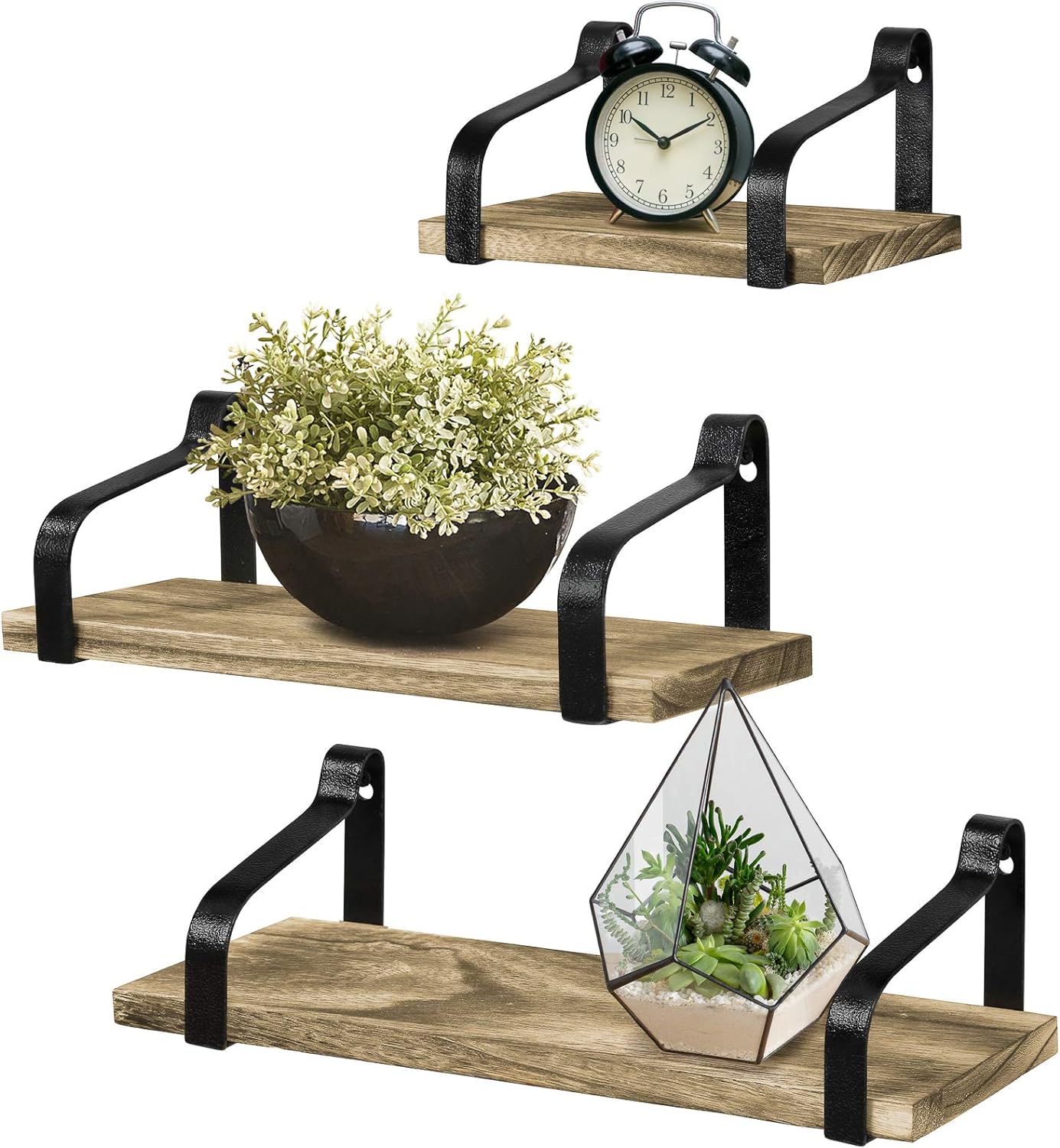 Rustic Floating Shelves