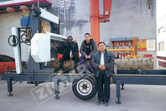 Porlable hydraulic band saw (Diesel/Petrol)