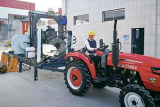 Porlable hydraulic band saw (Diesel/Petrol)