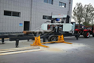 Porlable hydraulic band saw (Diesel/Petrol)