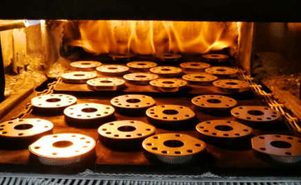 Sinter heat treatment