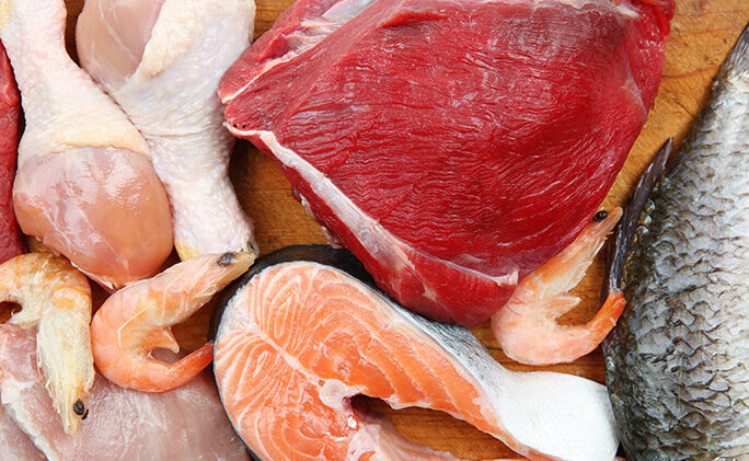 Meat poultry & seafood