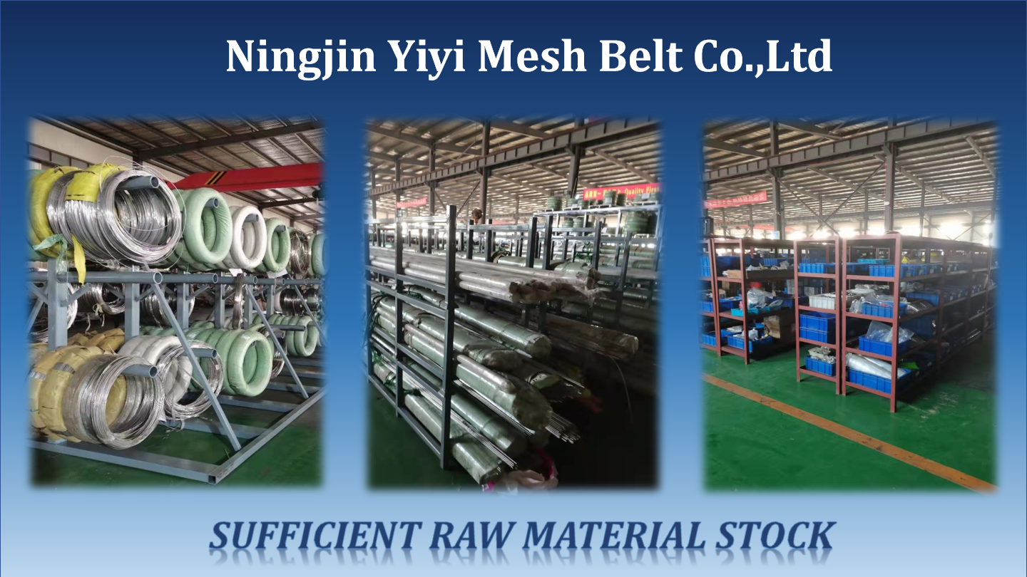 Sufficient raw material stock