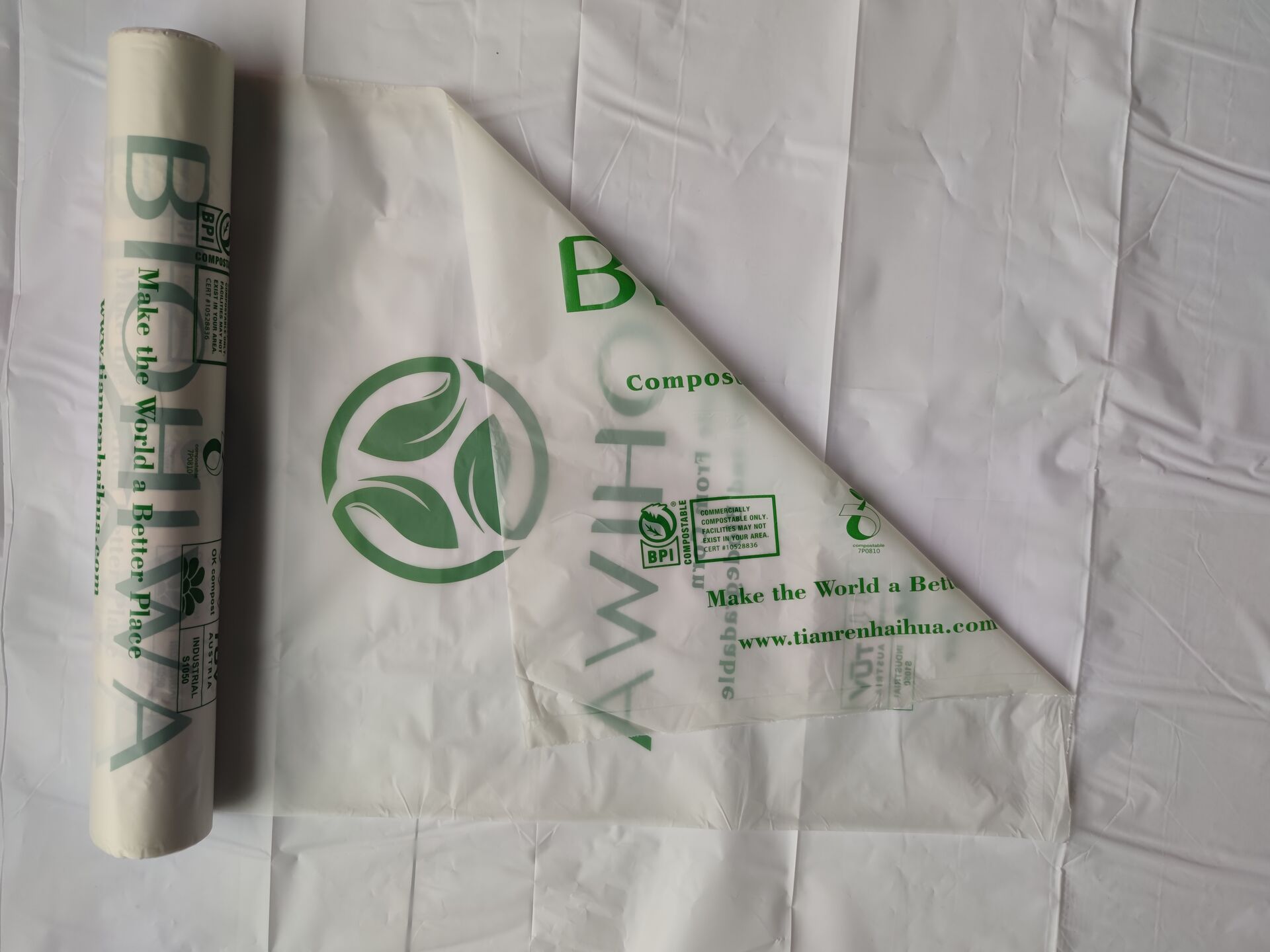 Biodegradable bags