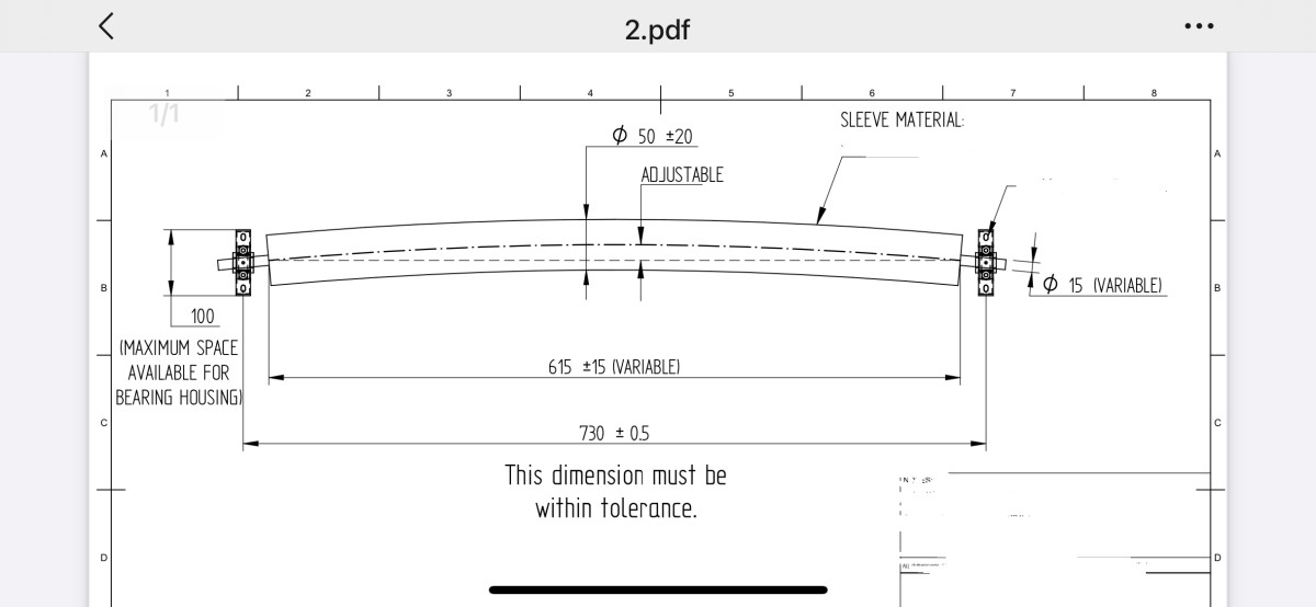 bow banana roller bowed roller