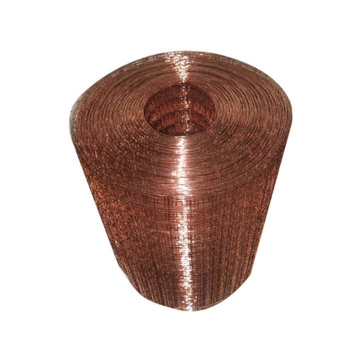 Floral Copper Coated Mesh