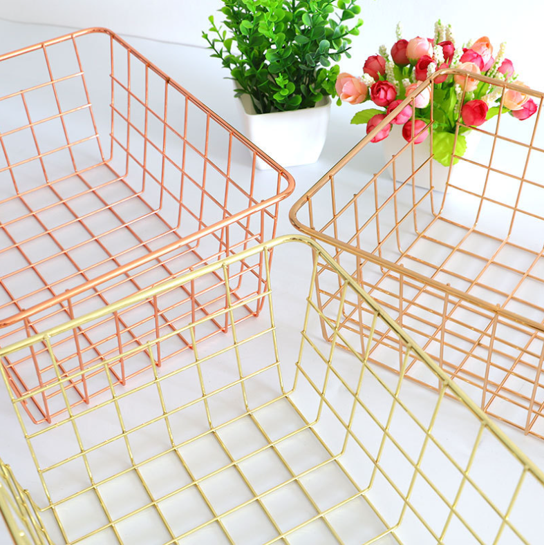 Metal Storage Basket