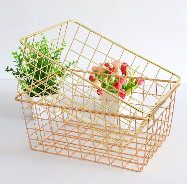 Metal Storage Basket