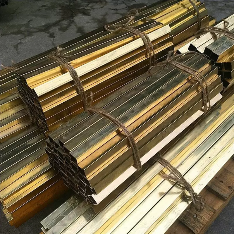 Square Brass Pipe