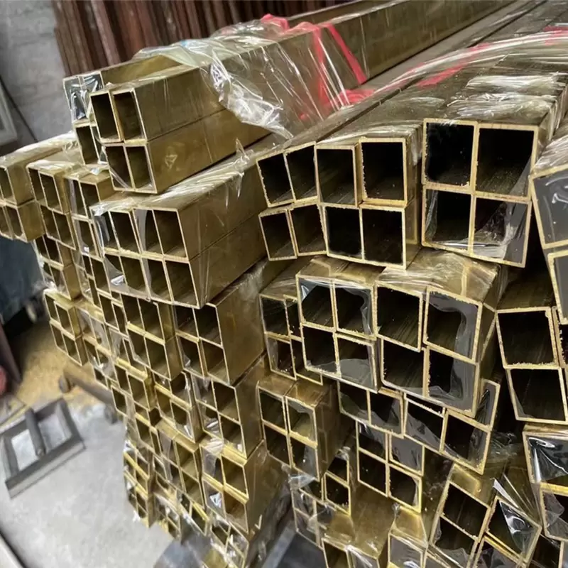 Square Brass Pipe