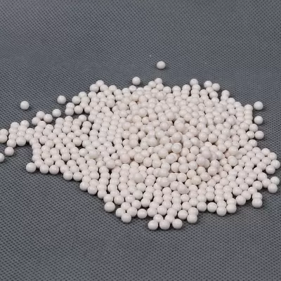 Zirconium silicate grinding ball