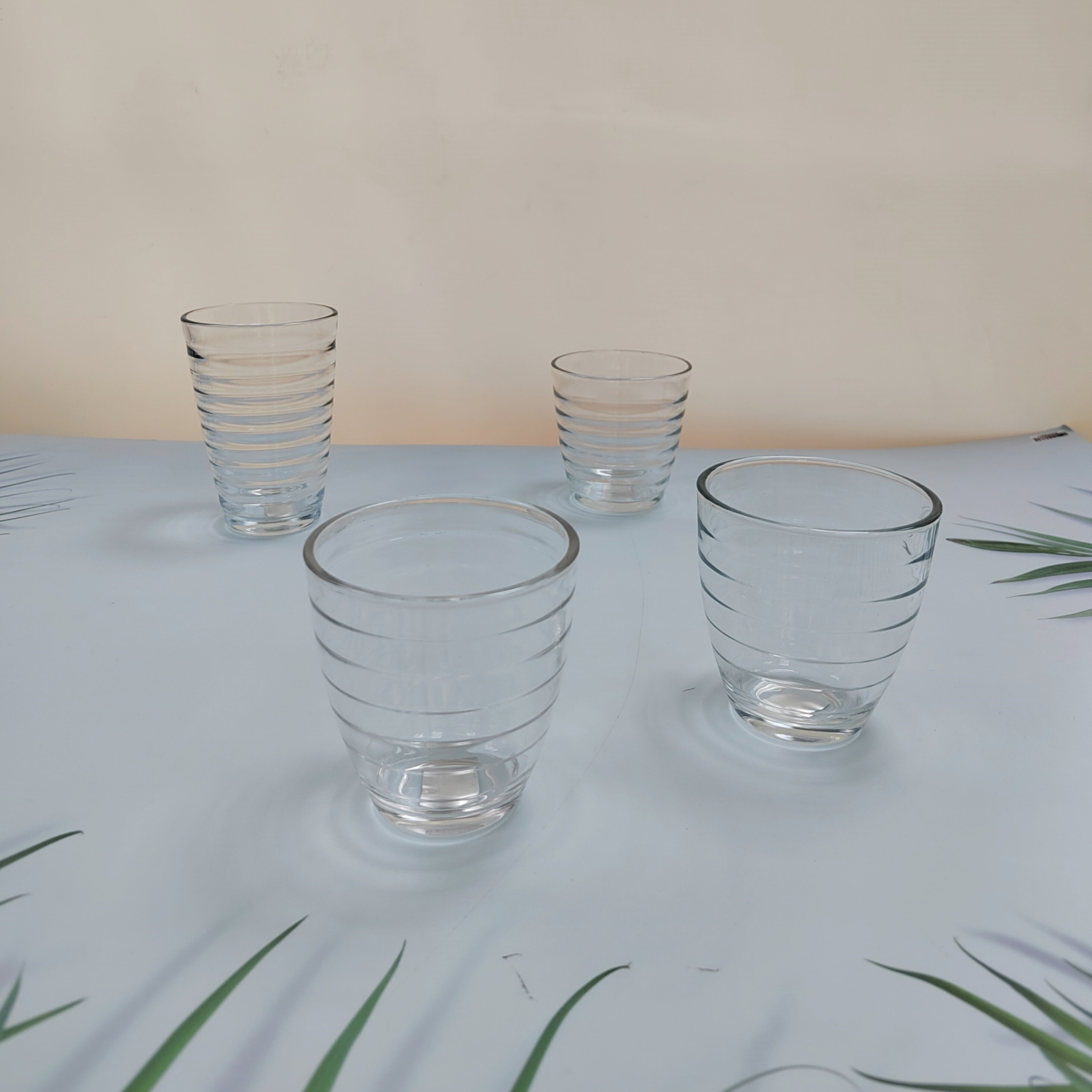 9oz-11oz Tumbler with cross striations 