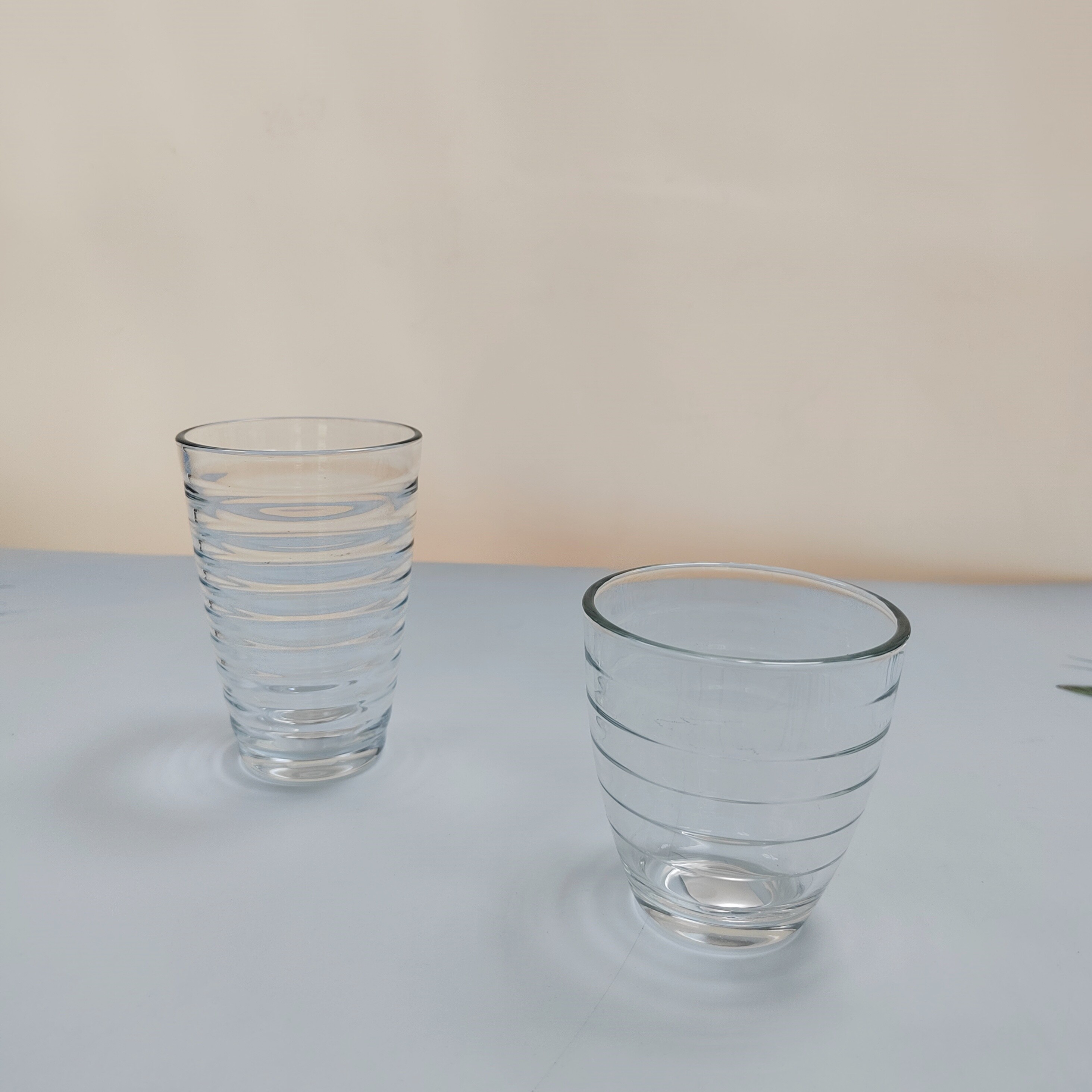 9oz-11oz Tumbler with cross striations 