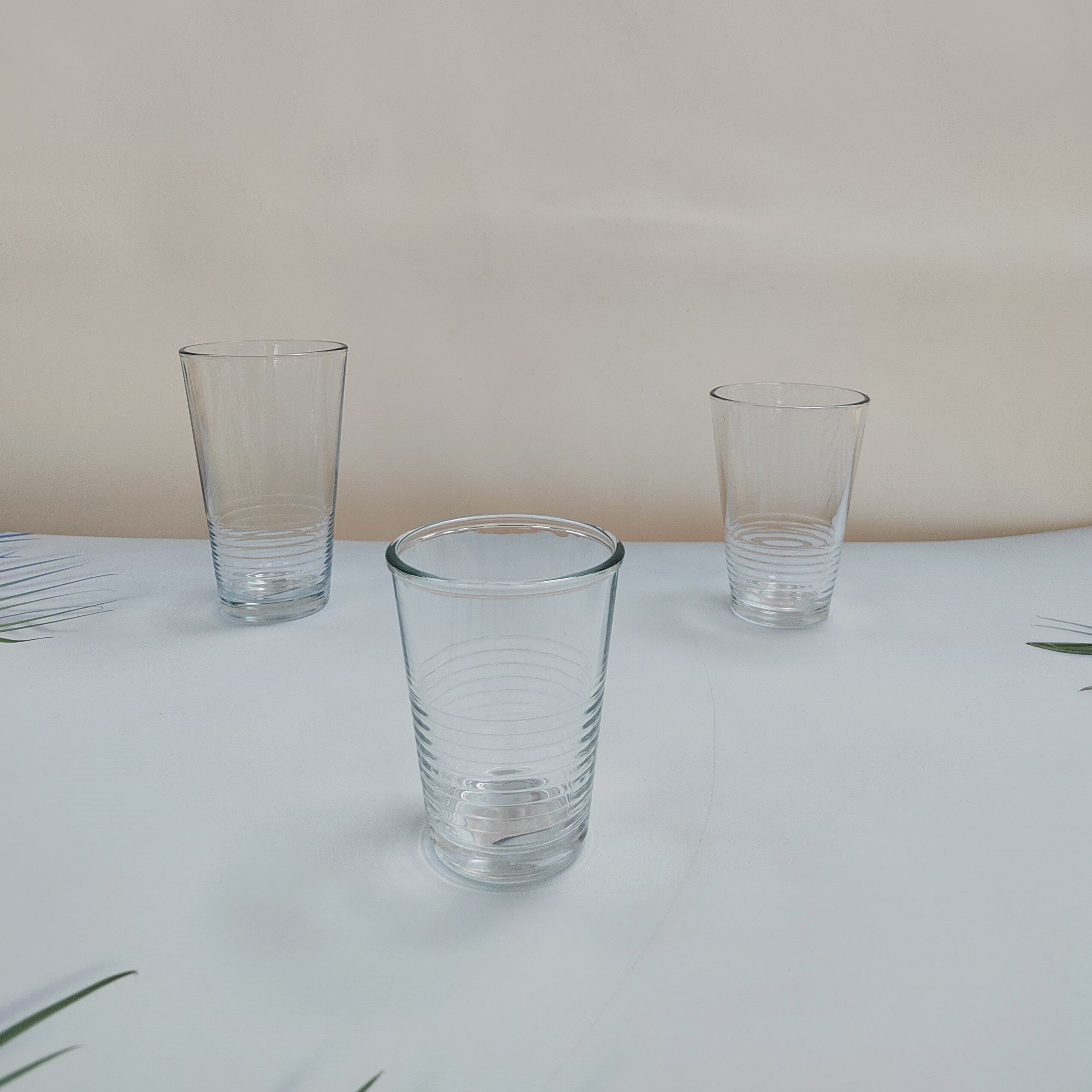 9oz-17oz Tumbler with cross striations 