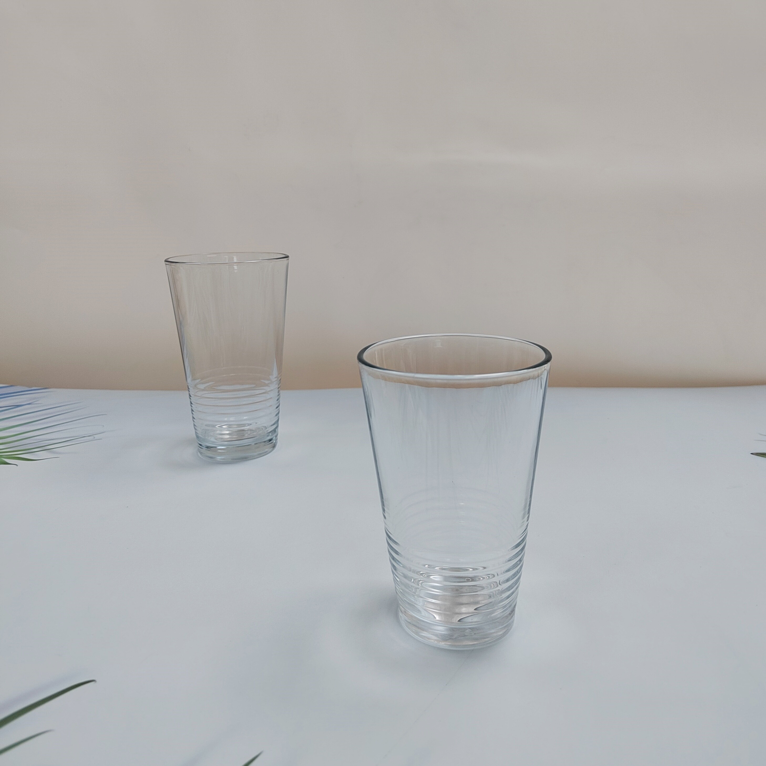 9oz-17oz Tumbler with cross striations 