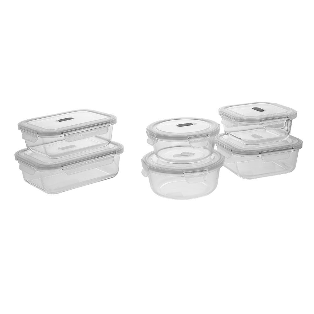 rectangle temperred glass food container(13oz, 22oz, 35oz, 51oz)