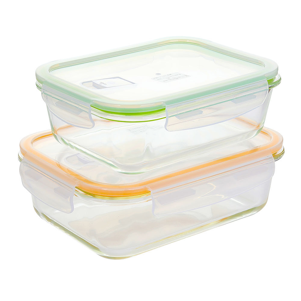 rectangle temperred glass food container(13oz, 22oz, 35oz, 51oz)