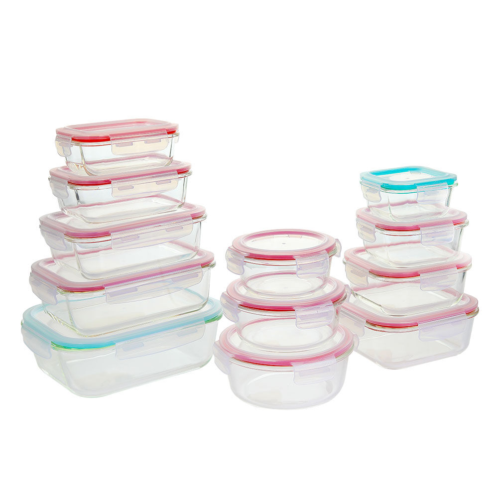 rectangle temperred glass food container(13oz, 22oz, 35oz, 51oz)