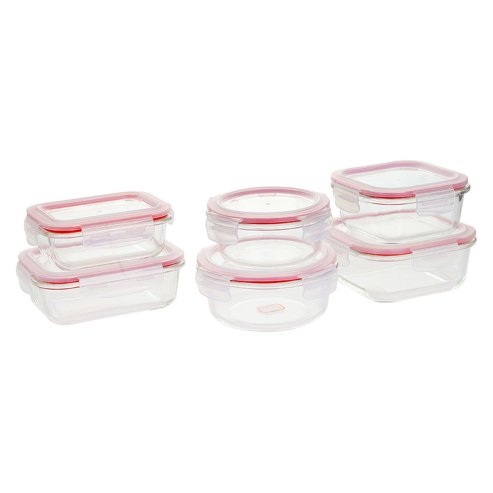 rectangle temperred glass food container(13oz, 22oz, 35oz, 51oz)