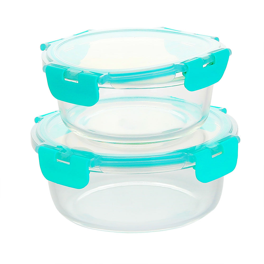 round temperred glass food container(7oz, 14oz, 21oz, 32oz)