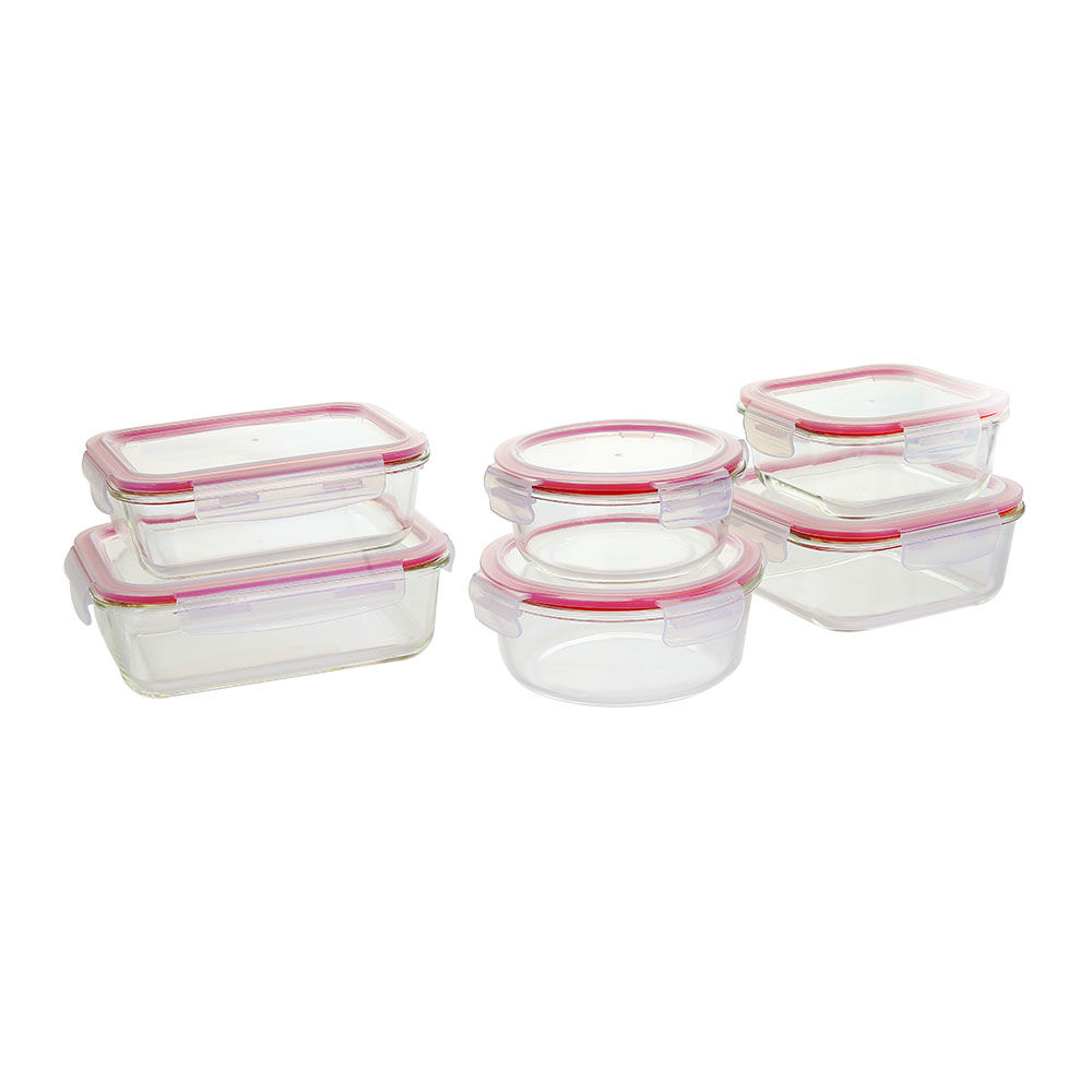 round temperred glass food container(7oz, 14oz, 21oz, 32oz)