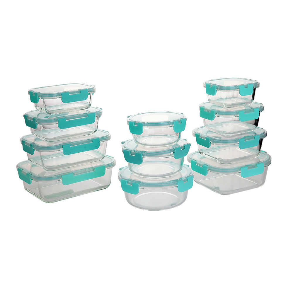 square temperred glass food container(11oz, 18oz, 27oz)