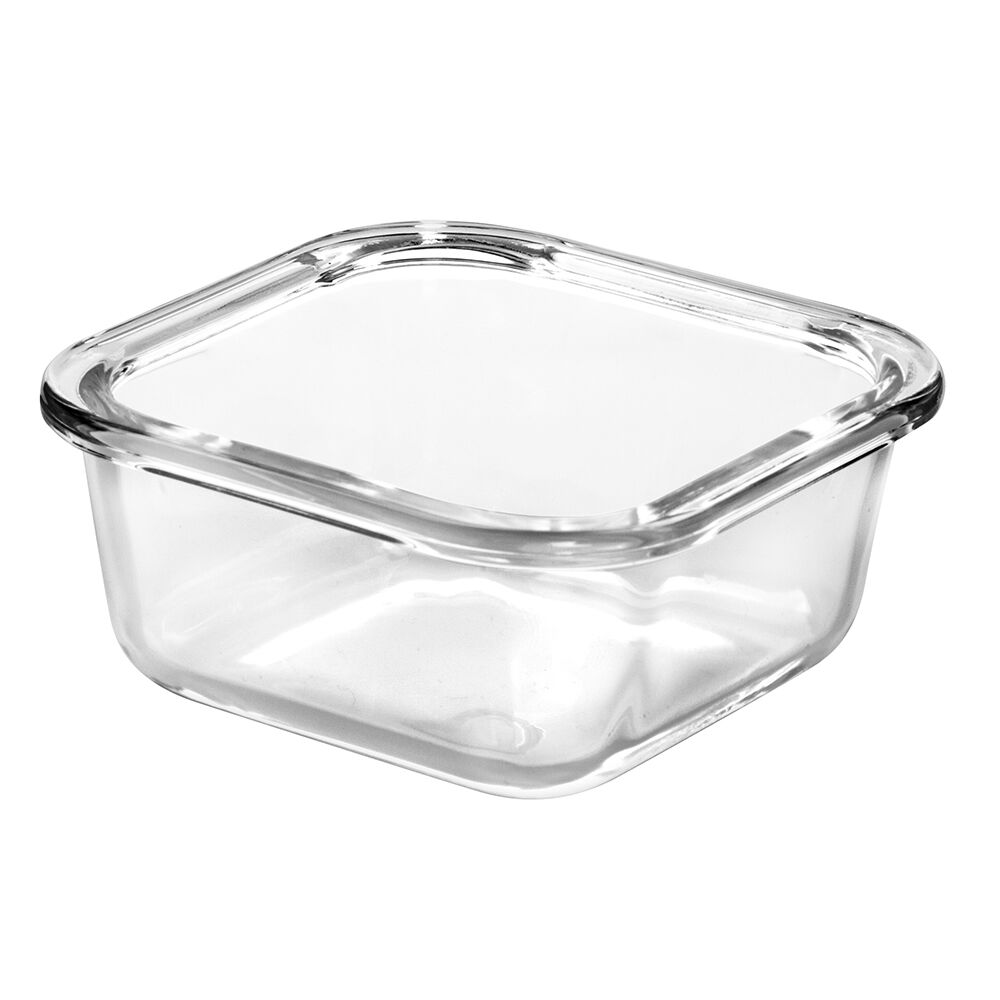 square temperred glass food container(11oz, 18oz, 27oz)