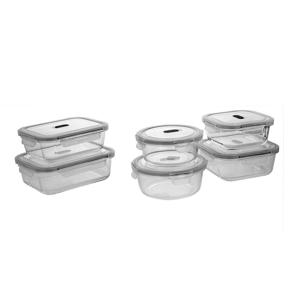 square temperred glass food container(11oz, 18oz, 27oz)