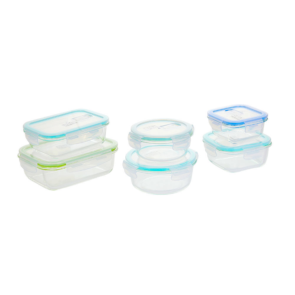 square temperred glass food container(11oz, 18oz, 27oz)