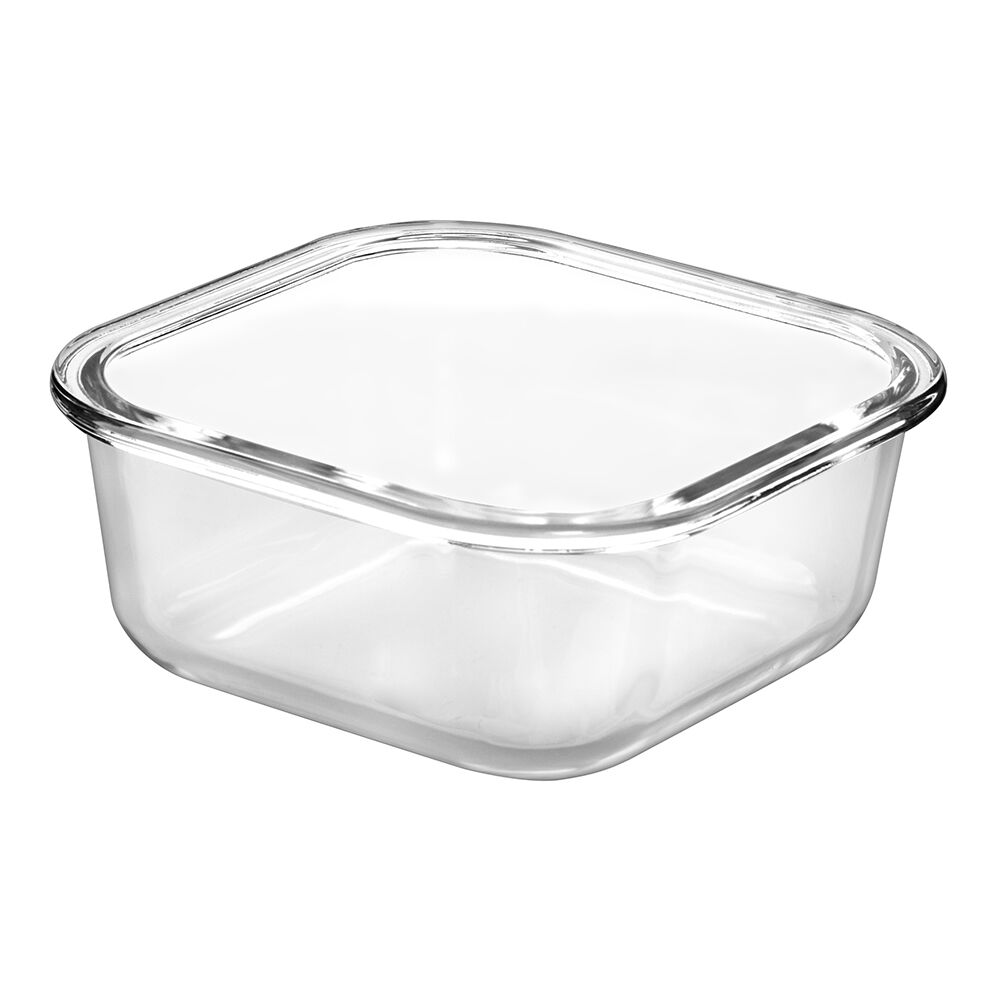 square temperred glass food container(11oz, 18oz, 27oz)