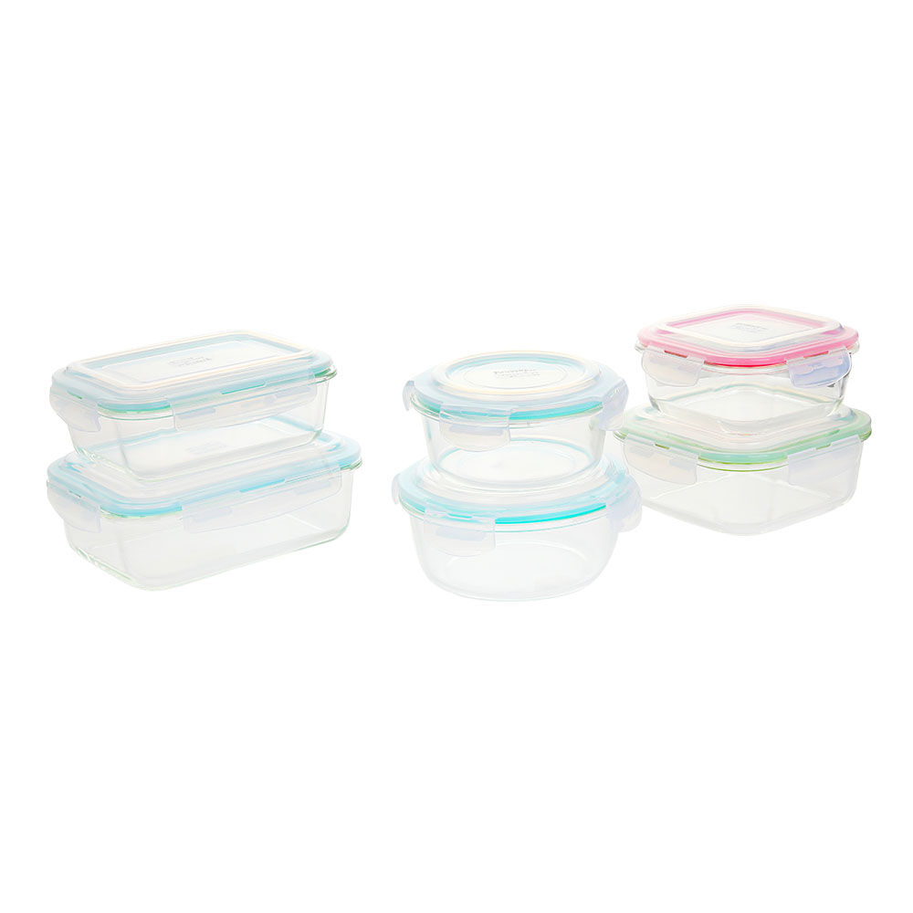 square temperred glass food container(11oz, 18oz, 27oz)
