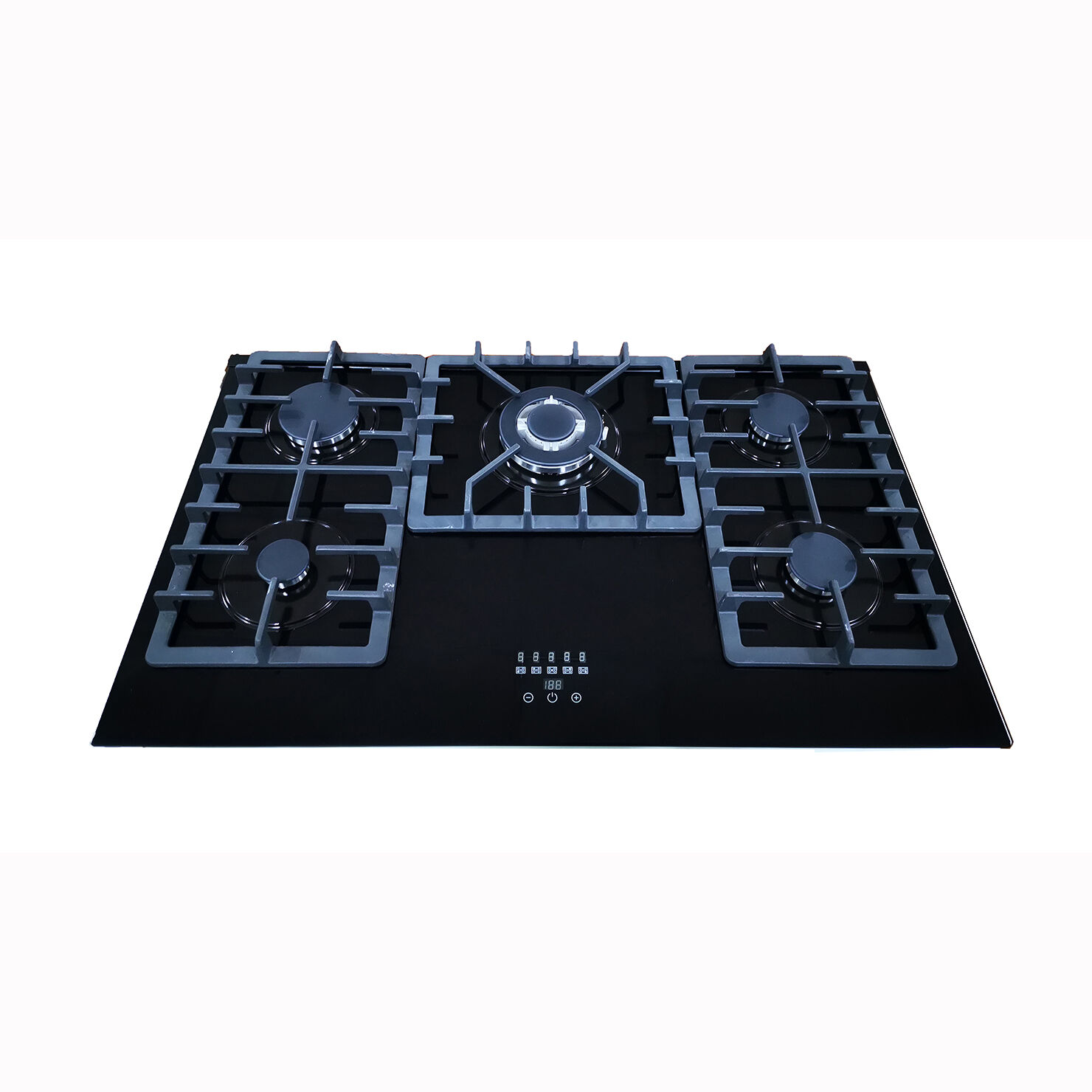Touch control 5 burner Gas Hob Gas Stove