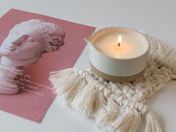 Bougies de massage embrassables