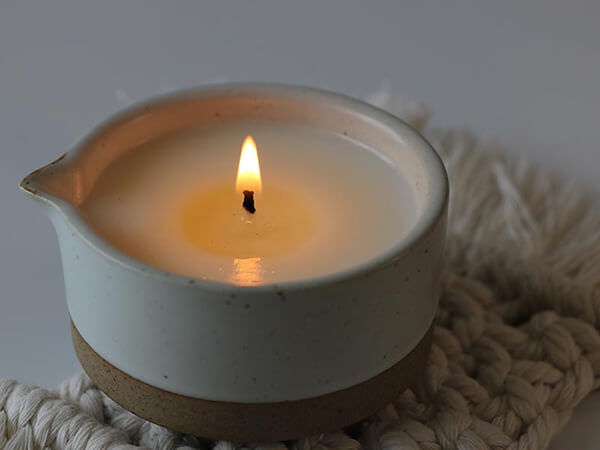 Bougies de massage embrassables