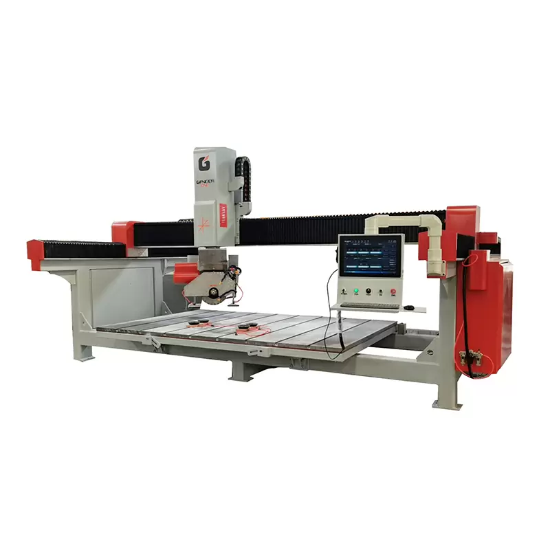 Double-saw 4 Axis Bridge Cutting Machine for Sintered Stone GQ-3218C