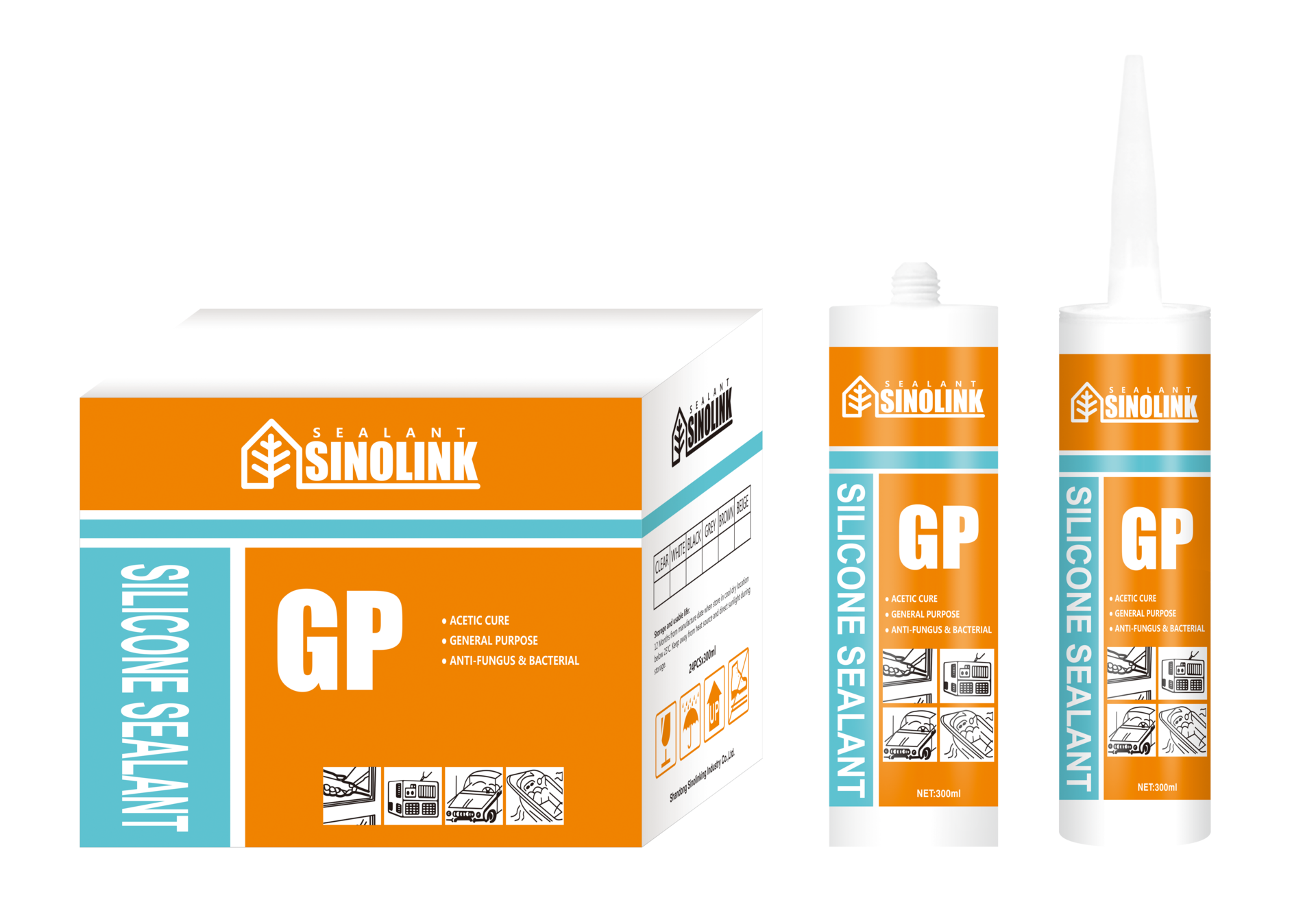 Model 668 Aetic Silicone Sealant