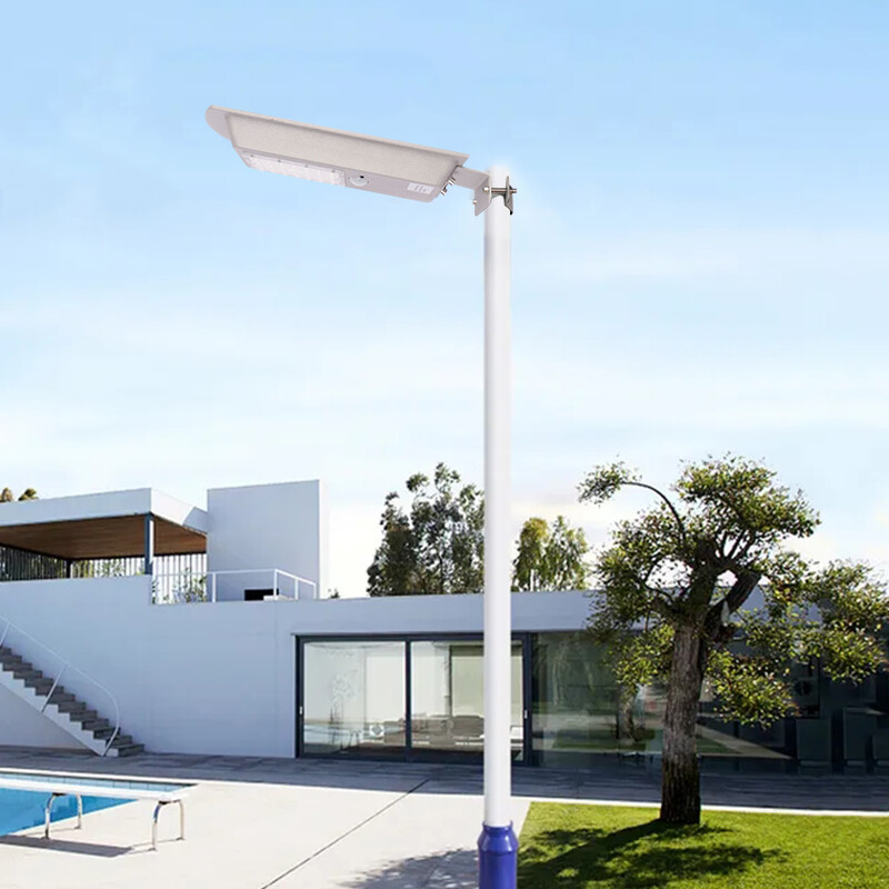 High quality all in one solar street lights outdoor waterproof dusk to dawn