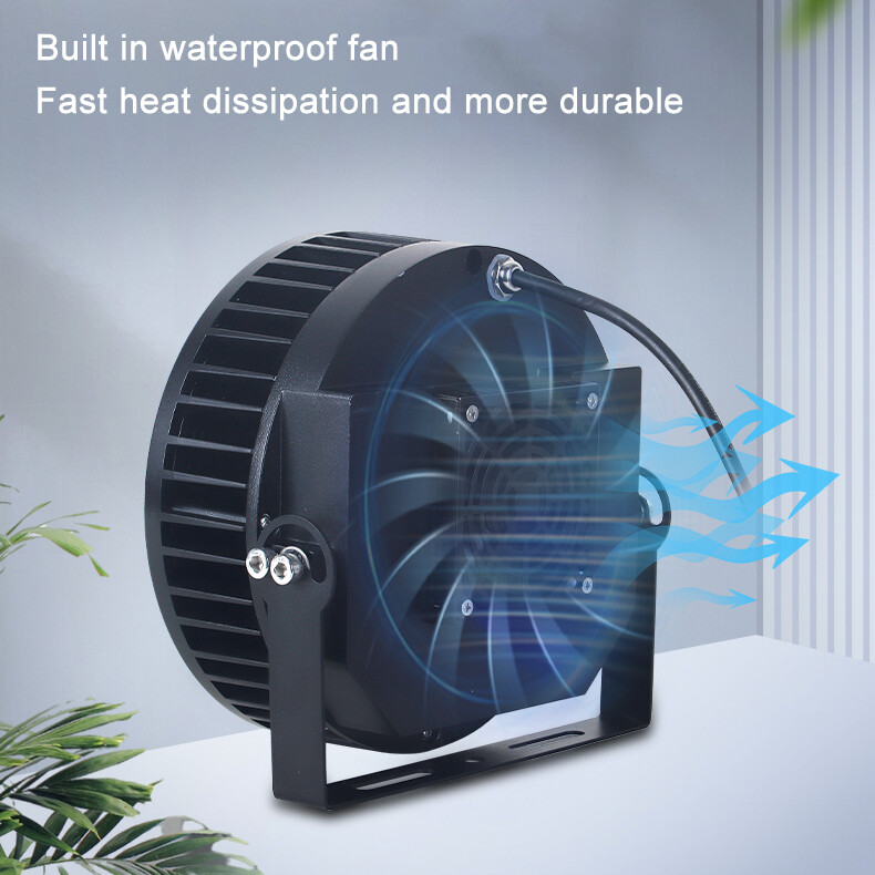 800W 1000W 1200W Fishing Boat Overwater Luring LED Fishing Light Green Cyan Yellow White Squid Tuna Attraction Fish Lamp