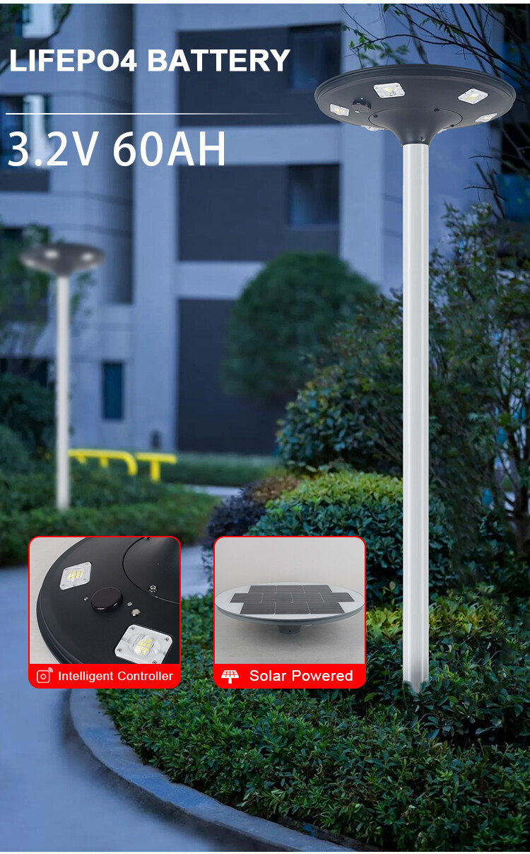 Solar Post Top Light (3)