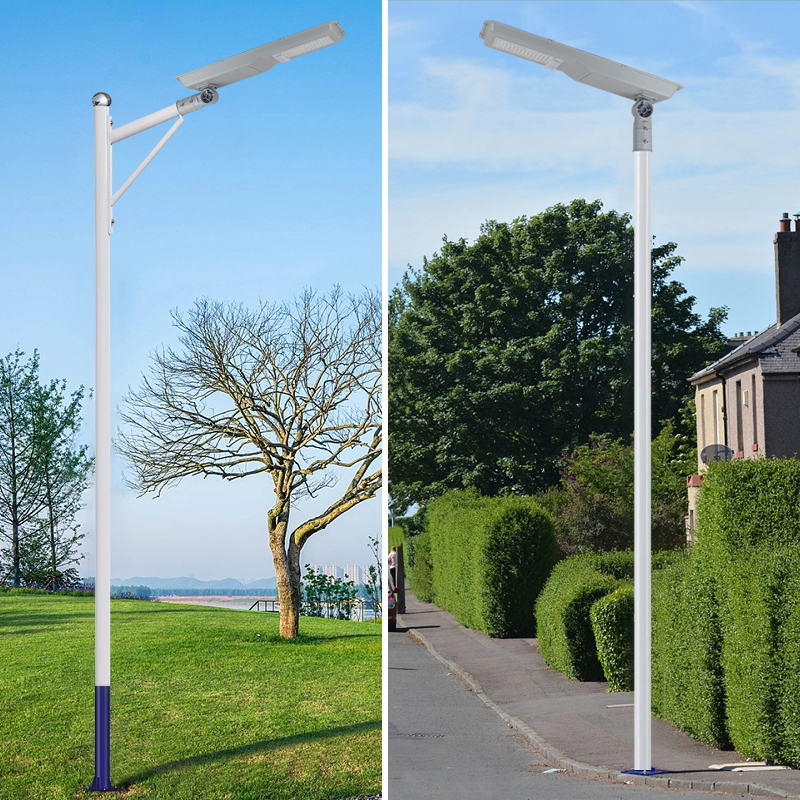 New Design Patent All in One Solar Street Light with LiFePO4 Battery & MPPT Controller