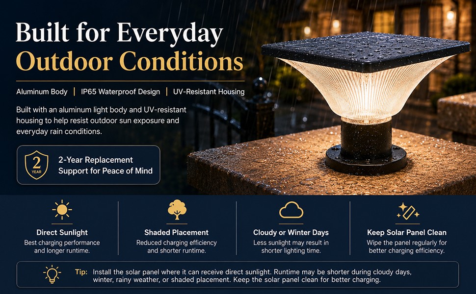 solar pillar light (17) solar pillar light (17)