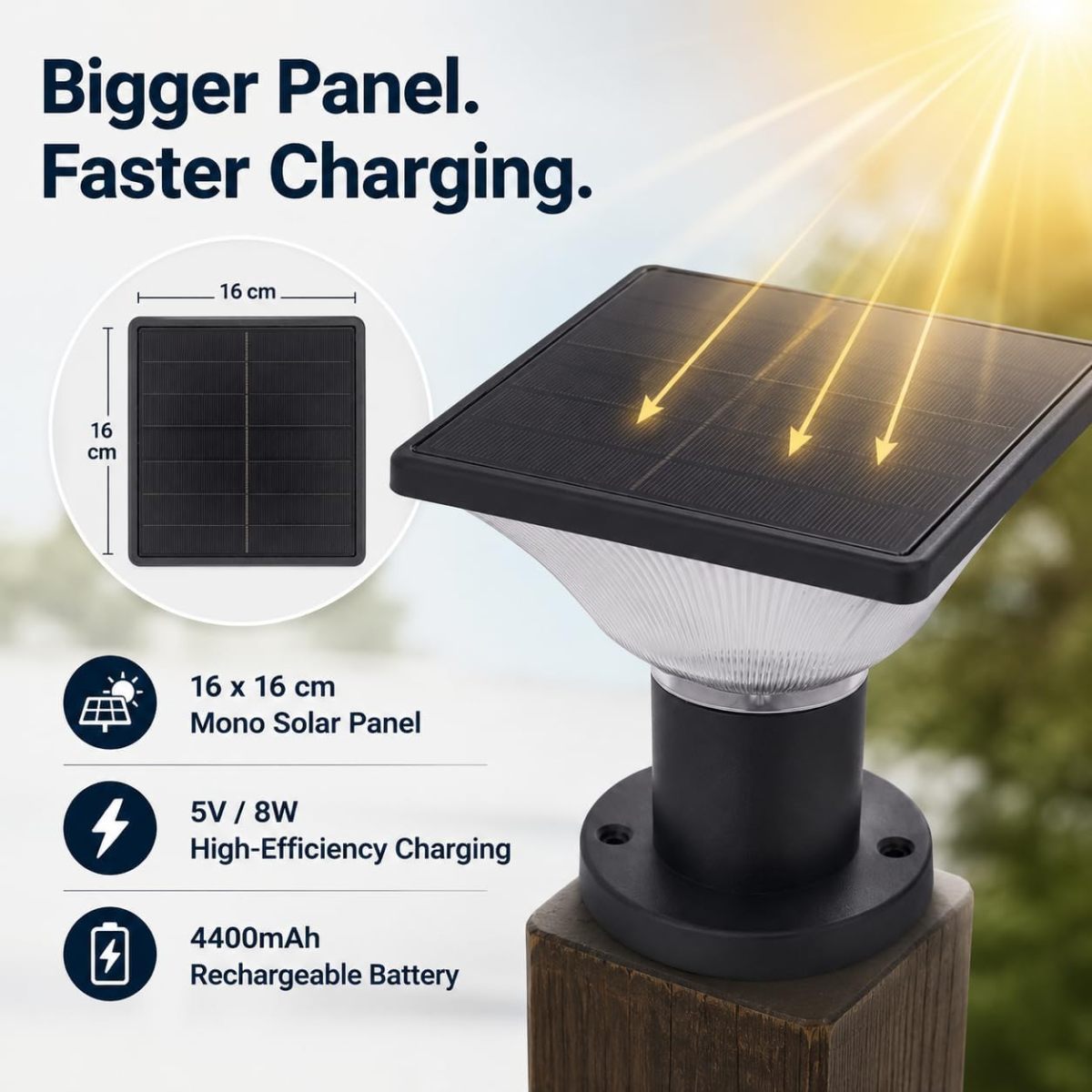 solar pillar light (3) solar pillar light (3)