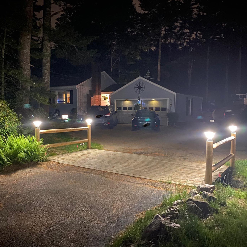 Premium Solar Pillar Light | Outdoor Waterproof LED Solar Gate Post Light Manufacturer
