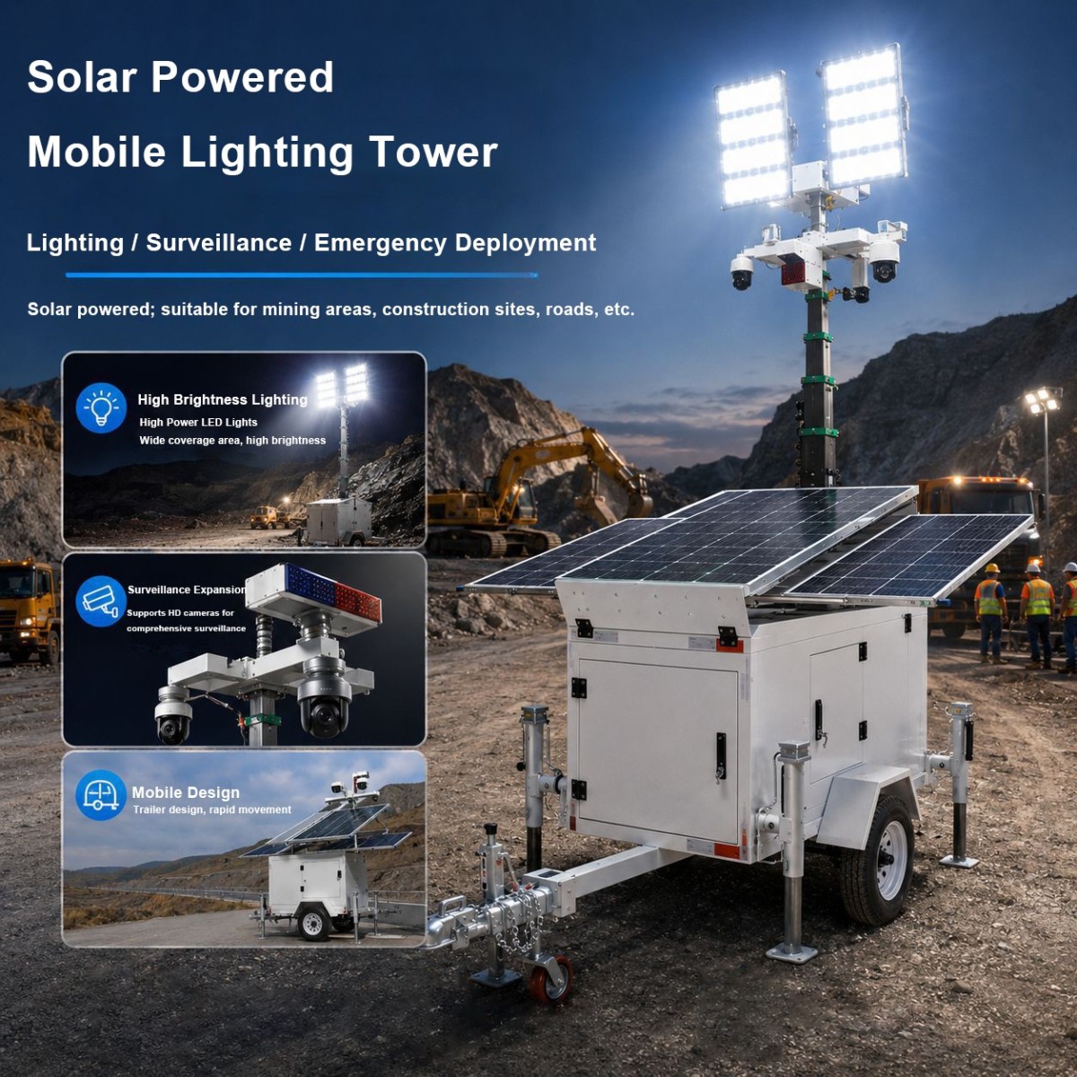 Solar mobile lighting tower (1)