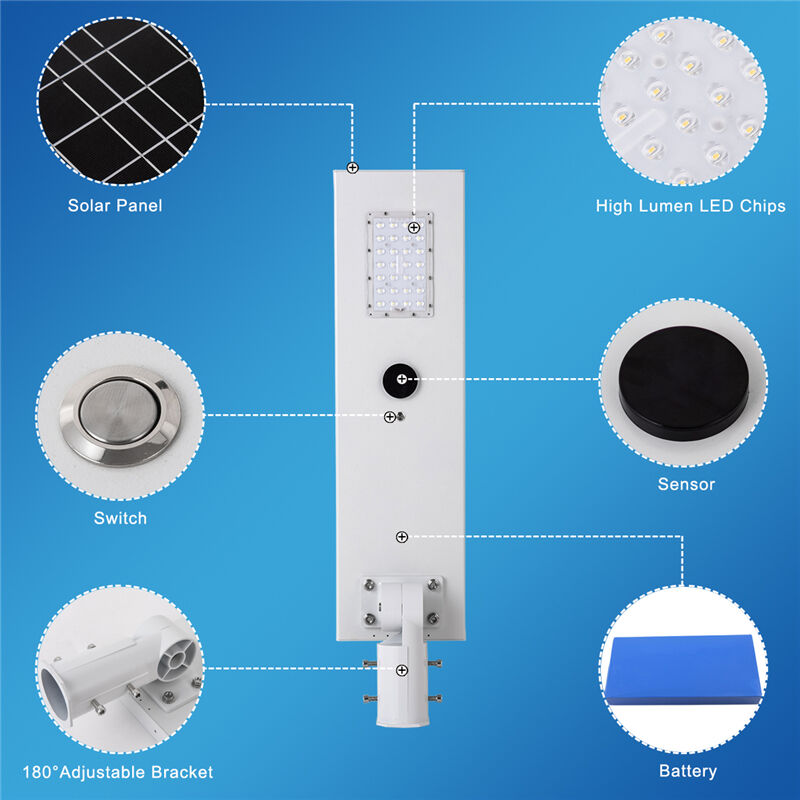 20w outdoor all in one solar street light manufacturer