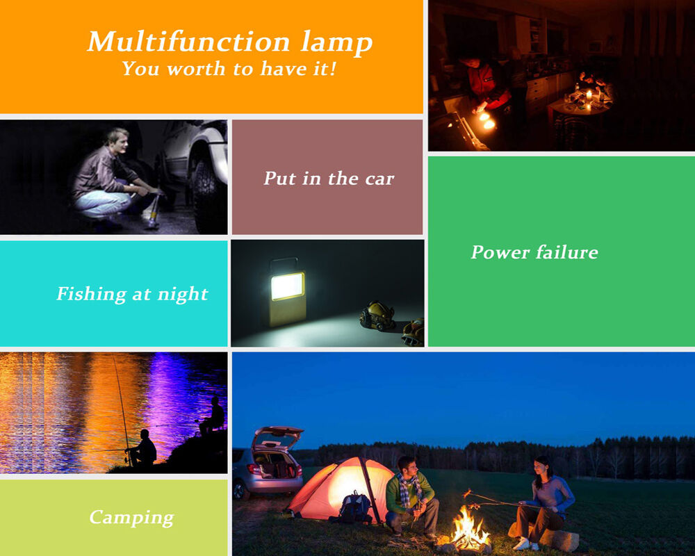 Xiuben Lighting solar rechargeable led camping light portable