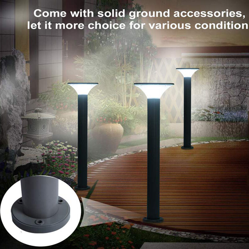 5W Outdoor Solar Lawn Light Automatic OnOff Sensor for Home Lawn Yard Patio Walkway Driveway Pathway
